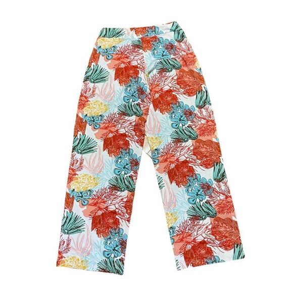 Persifor Tilly Palazzo pants Resort wear Sz S - Picture 2 of 6